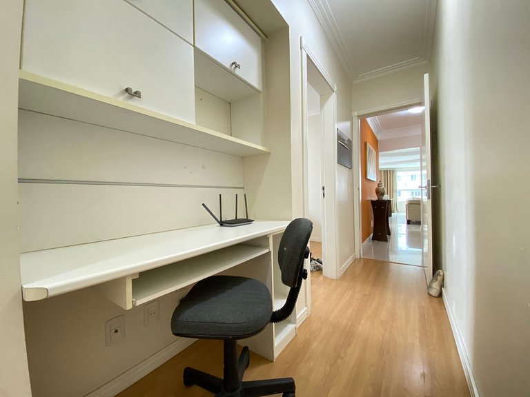 BV92 - Climatizado, 3 Dorm, Churrasq, 2 Garagens