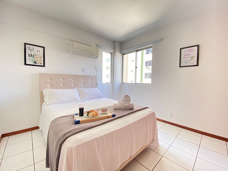 CB54 - Churrasqueira, 2 Dorm Climatizados, Garagem