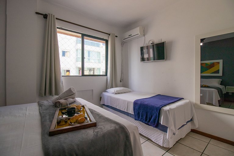 DGE92 - Elegante, 2 Dorm, Churrasqueira na Sacada