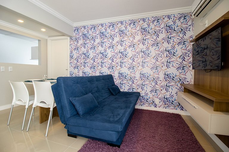 LUG143B - Próx a Roda Gigante, 2 Dorm, Climatizado
