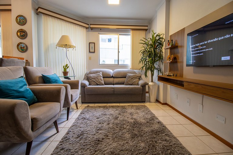 DID82 - Quadra Mar, 3 Dorm, 3 Banheiros, Wi-Fi