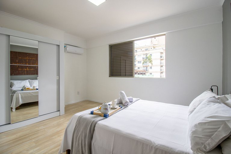RUT23 - Quadra Mar, 4 Dorm, Sacada, TV's Smart
