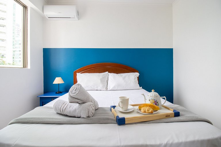 RUT23 - Quadra Mar, 4 Dorm, Sacada, TV's Smart