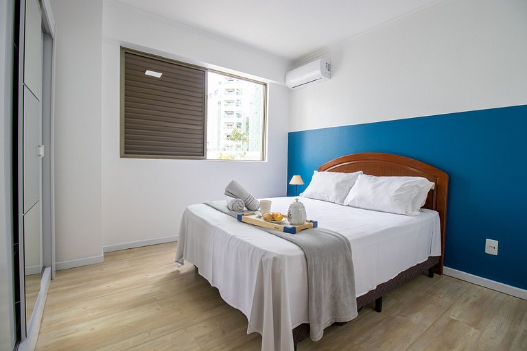 RUT23 - Quadra Mar, 4 Dorm, Sacada, TV's Smart