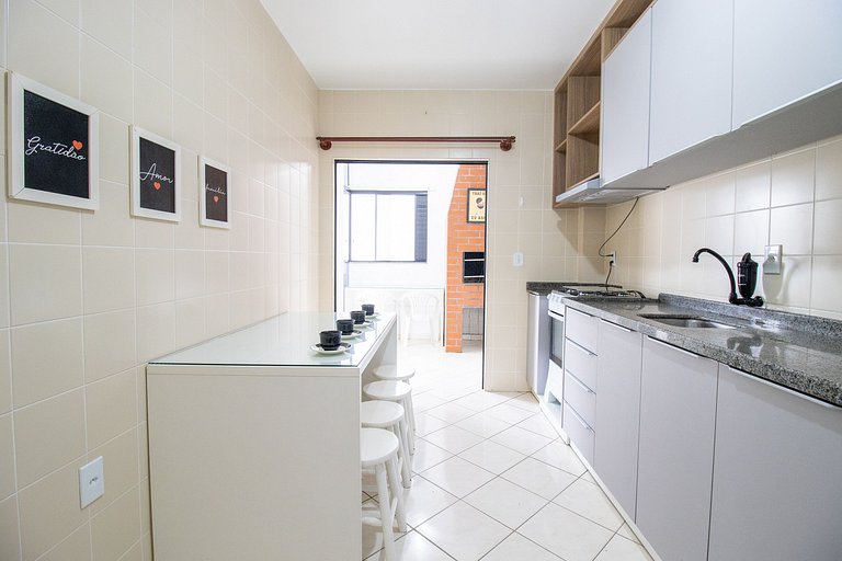 VRD93 - Churrasqueira, 2 Dorm, Garagem, Wi-Fi