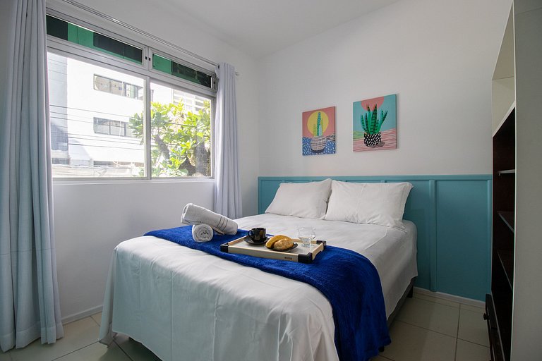 JOA21 - 2 Dorm, Climatizado, Wi-Fi, Garagem