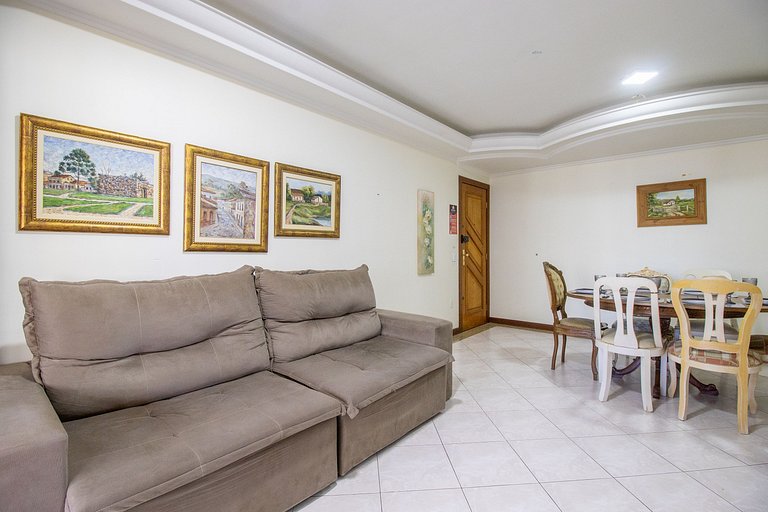 CSL61 - Churrasqueira, Climatizado, Sacada, 3 Dorm