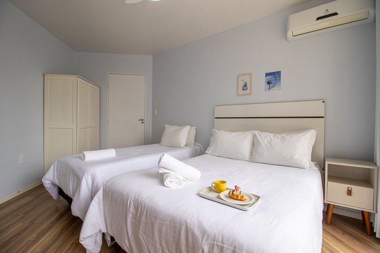 PRG13 - 4 Dorm, Climatizado, Garagem, Wi-Fi