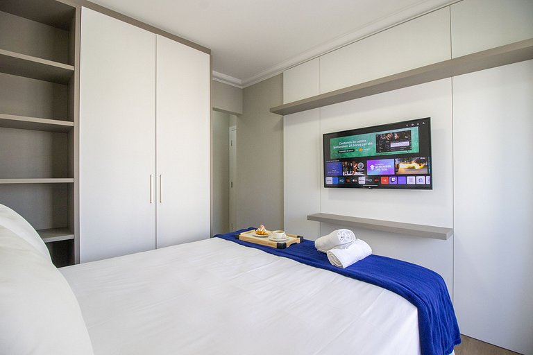 JSD73 - Churrasqueira, Sacada, 3 Dorm, Climatizado
