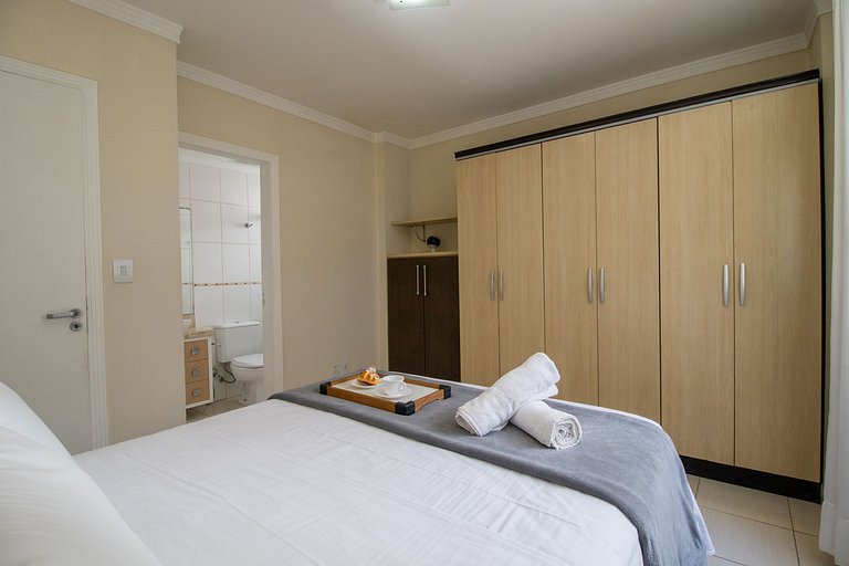 QUA21 - 3Dorm, Churrasqueira na sacada, Garagem