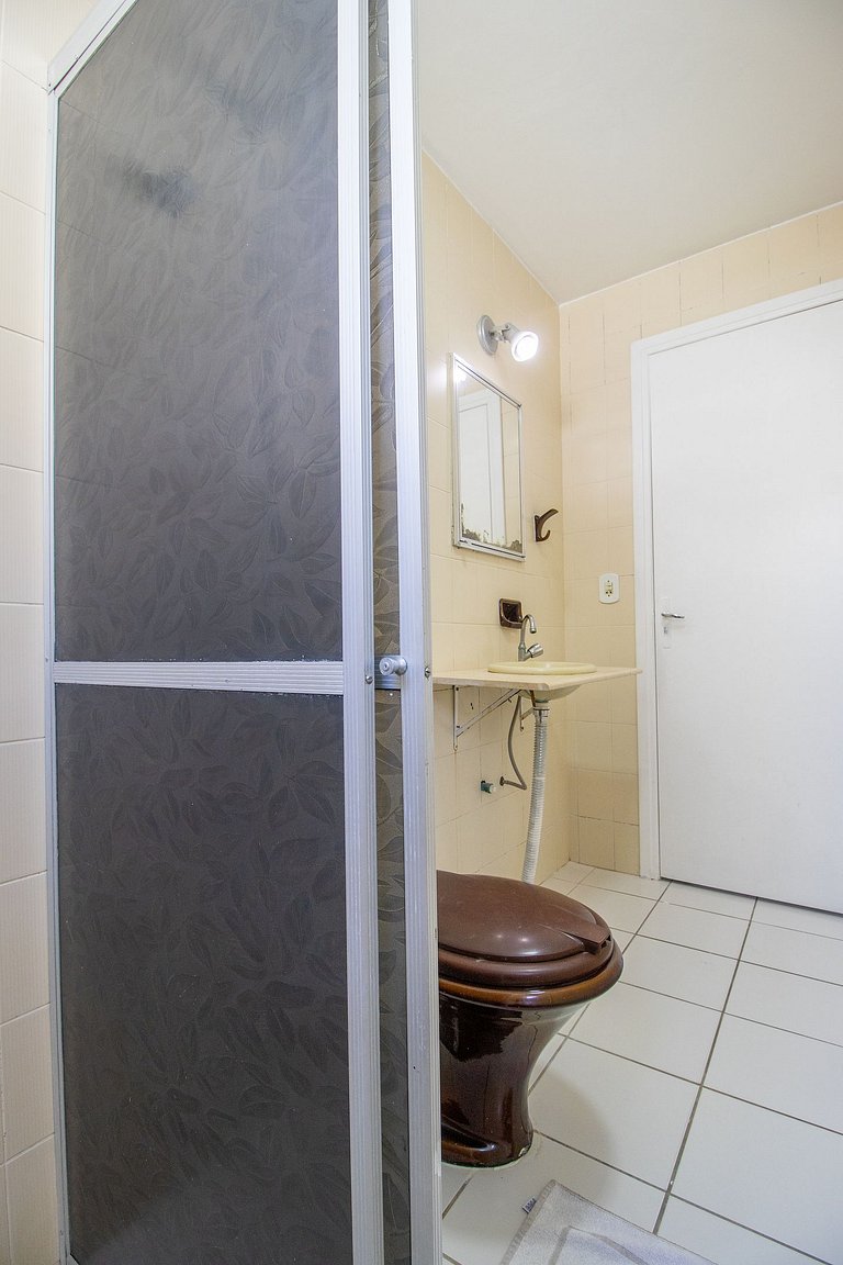 CLI83 - Quadra Mar, Calçadão, Garagem, 1 Dorm