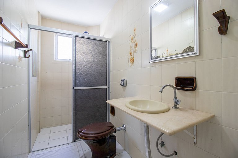 CLI83 - Quadra Mar, Calçadão, Garagem, 1 Dorm