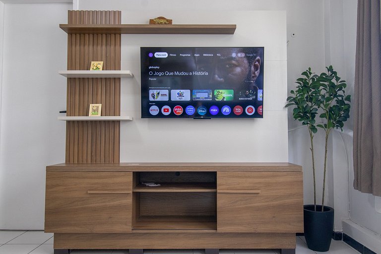 CLI83 - Quadra Mar, Calçadão, Garagem, 1 Dorm