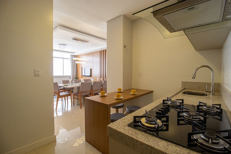 PDE3D - 2 Suítes, Av. Atlântica, Moderno, Garagem