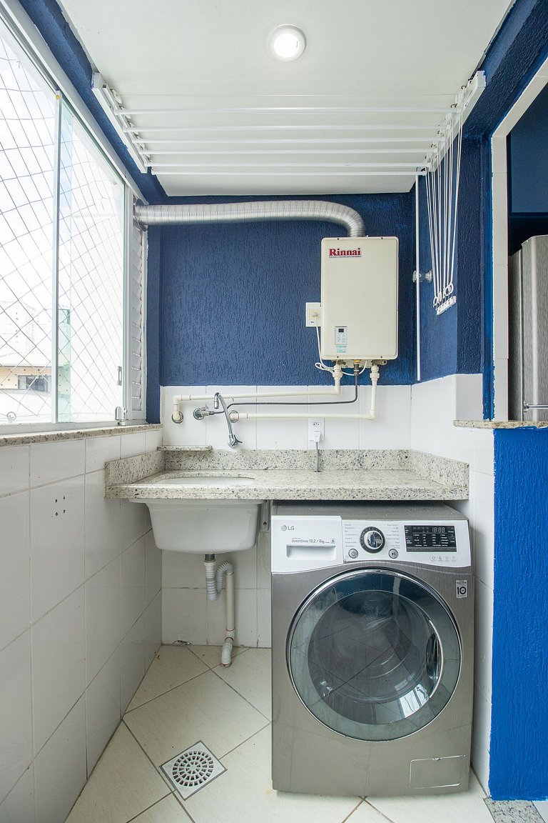 SOL42 - 3Dorm, Climatizado, 3 Garagens, Churrasq