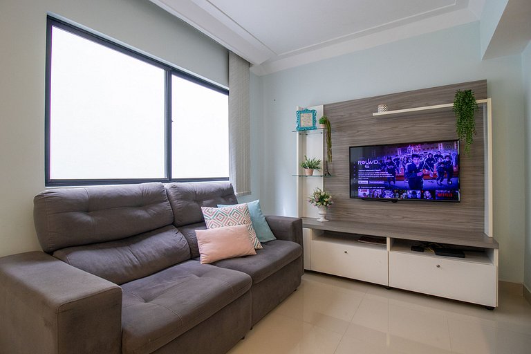 IBA32 - Aconchegante, Churrasqueira, TV Smart