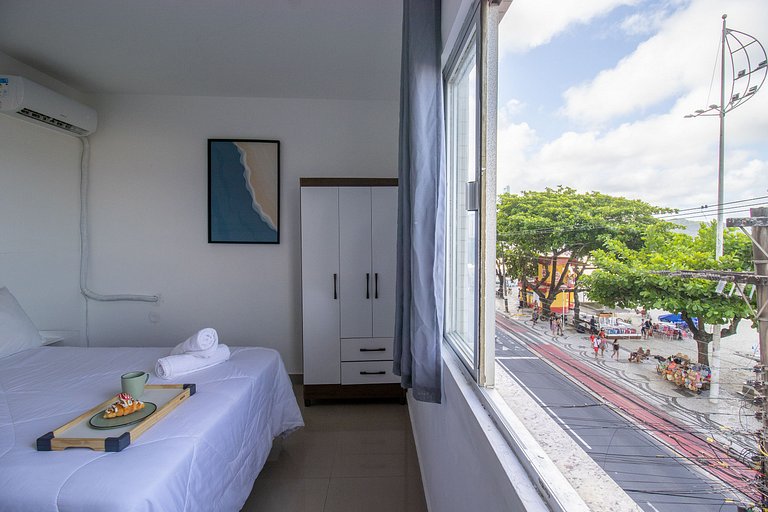 ABM22 - Frente Mar, 3 Dorm Climatizados, Garagem