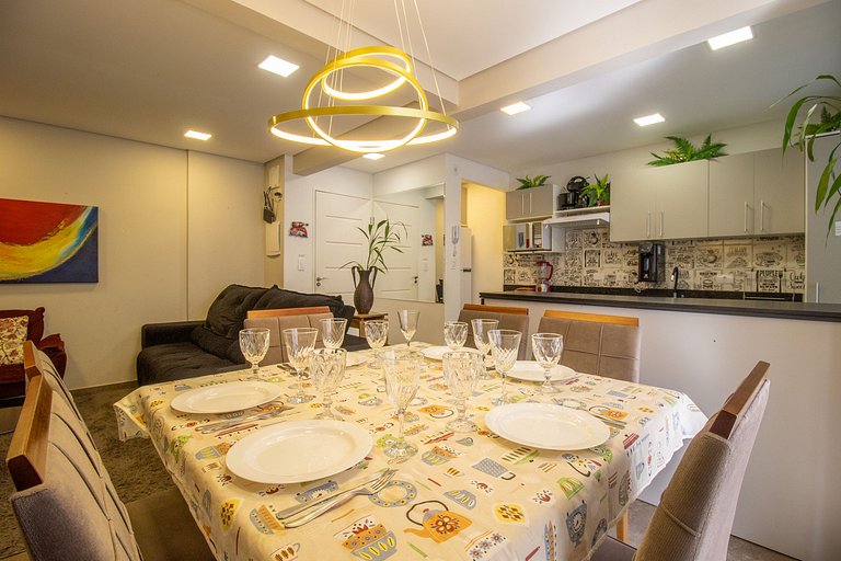 CRM25 - Lindo Espaço, Climatizado, 2 Dorm, Garagem