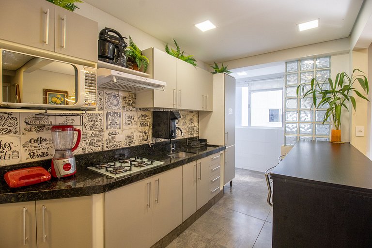 CRM25 - Lindo Espaço, Climatizado, 2 Dorm, Garagem