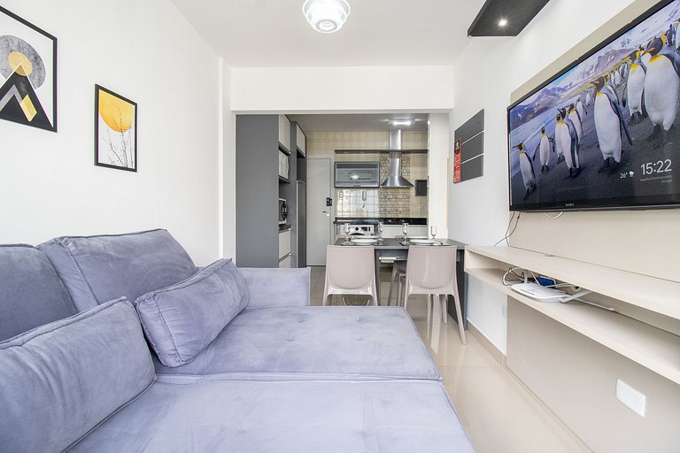 MTEY83 - 1 Dorm, Av. Brasil, Climatizado, Garagem