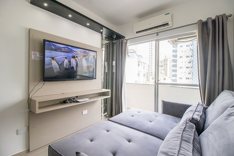 MTEY83 - 1 Dorm, Av. Brasil, Climatizado, Garagem