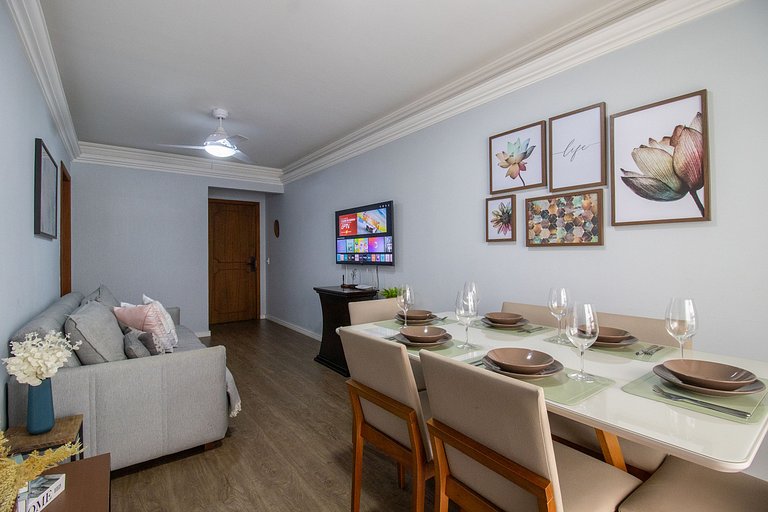SCR64 - 2 Dorm Climatizados, Confortável, TV Smart