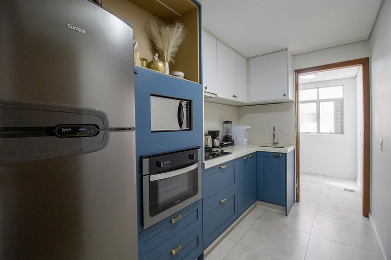 SCR64 - 2 Dorm Climatizados, Confortável, TV Smart