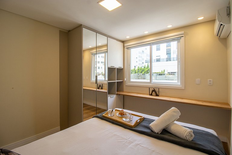 GMN51 - Av. Brasil, Climatizado, 2 suítes + 1 Dorm