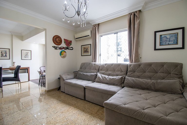 AQR63 - Quadra Mar, Climatizado, 4 Dorm