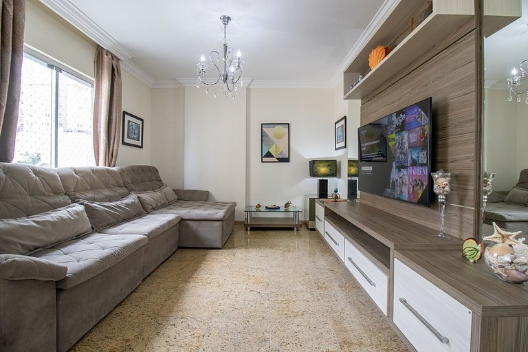 AQR63 - Quadra Mar, Climatizado, 4 Dorm, Garagem