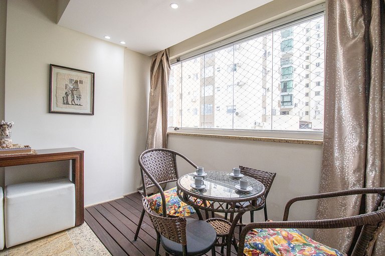 AQR63 - Quadra Mar, Climatizado, 4 Dorm