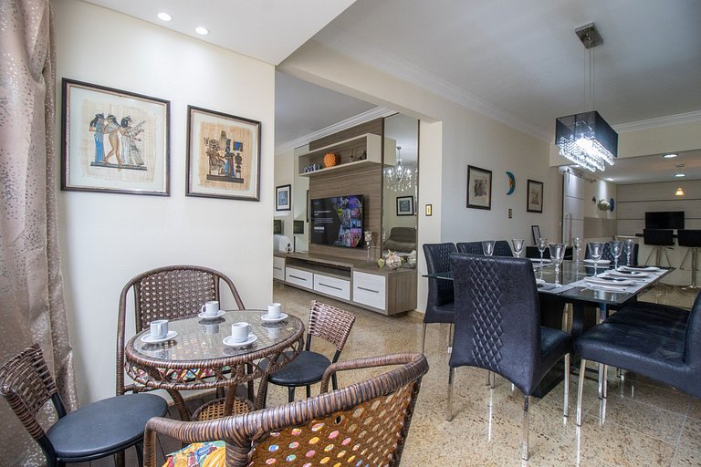 AQR63 - Quadra Mar, Climatizado, 4 Dorm