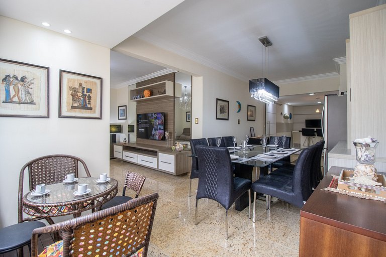 AQR63 - Quadra Mar, Climatizado, 4 Dorm