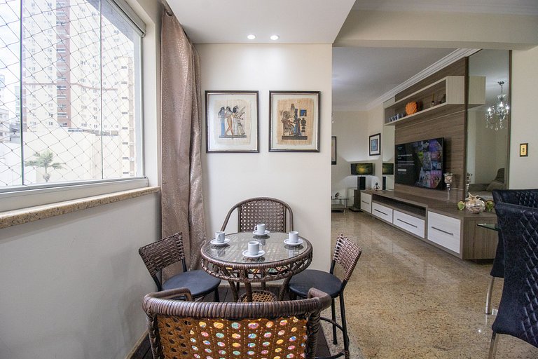 AQR63 - Quadra Mar, Climatizado, 4 Dorm