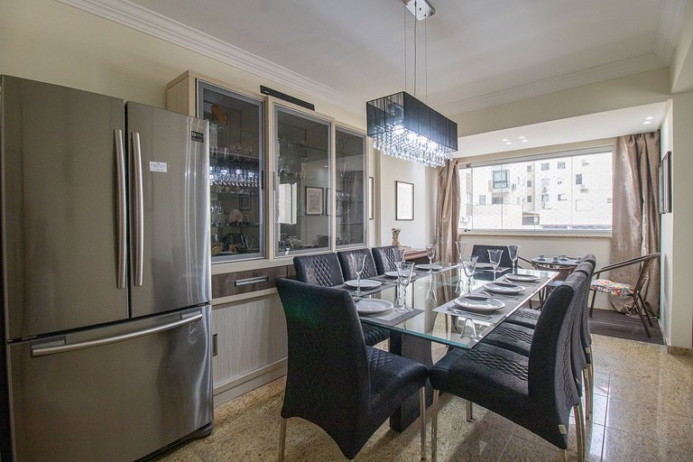 AQR63 - Quadra Mar, Climatizado, 4 Dorm