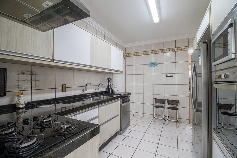 AQR63 - Quadra Mar, Climatizado, 4 Dorm