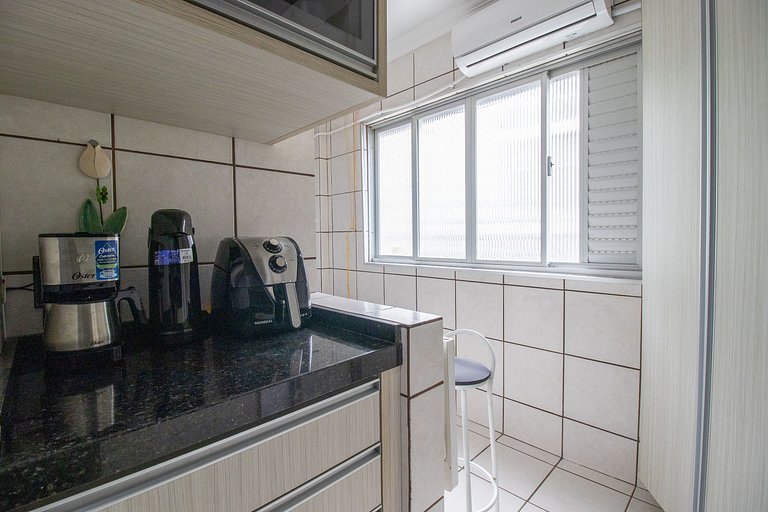 AQR63 - Quadra Mar, Climatizado, 4 Dorm, Garagem