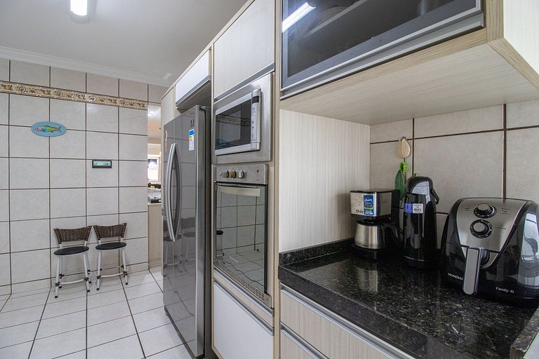 AQR63 - Quadra Mar, Climatizado, 4 Dorm