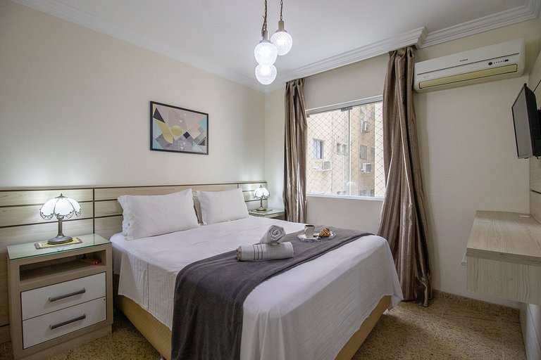 AQR63 - Quadra Mar, Climatizado, 4 Dorm