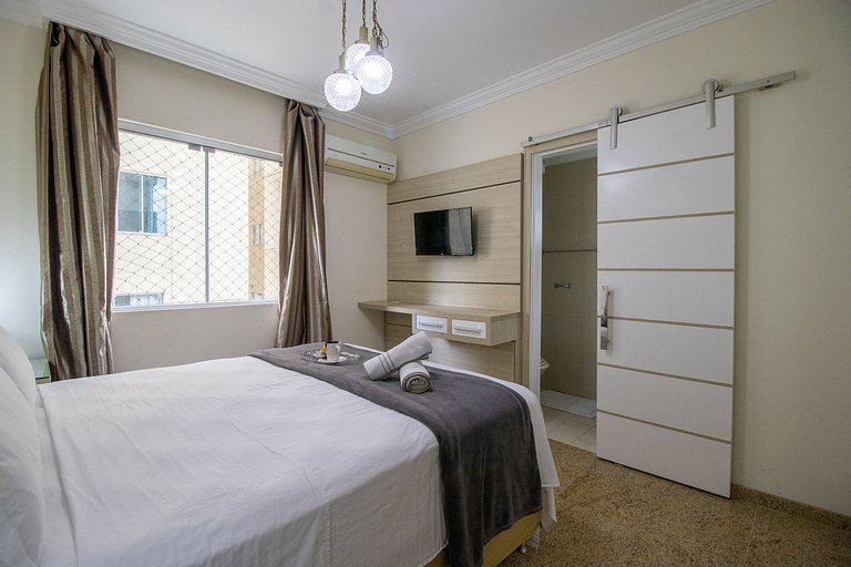 AQR63 - Quadra Mar, Climatizado, 4 Dorm