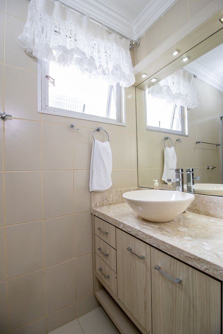 AQR63 - Quadra Mar, Climatizado, 4 Dorm