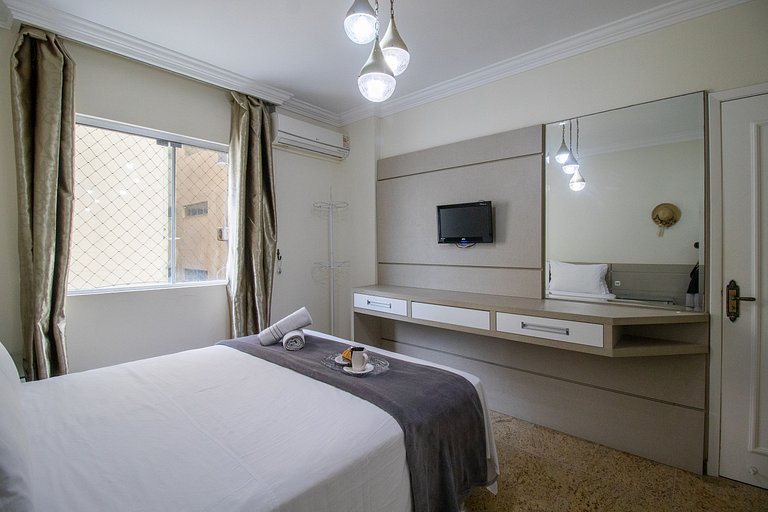 AQR63 - Quadra Mar, Climatizado, 4 Dorm