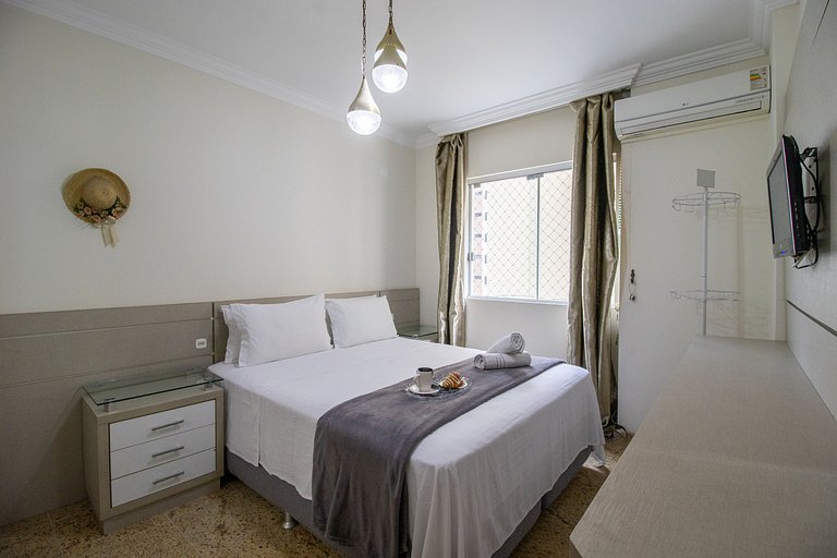 AQR63 - Quadra Mar, Climatizado, 4 Dorm