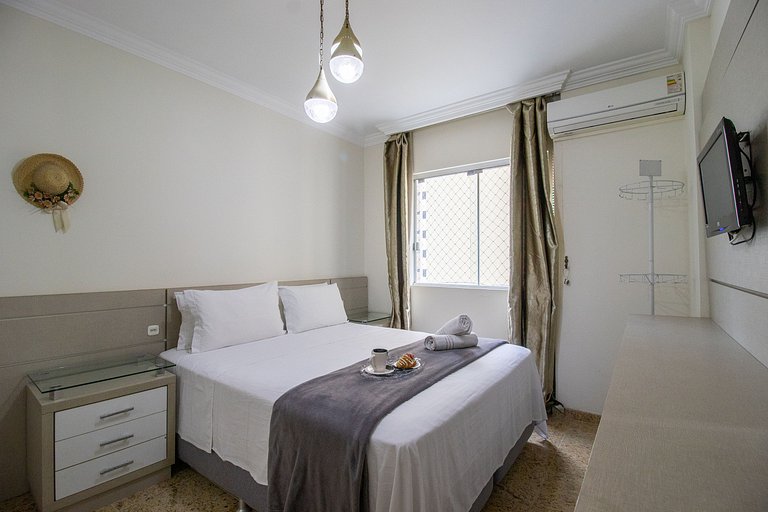 AQR63 - Quadra Mar, Climatizado, 4 Dorm