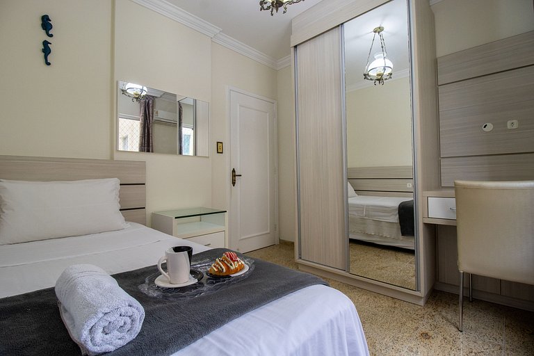 AQR63 - Quadra Mar, Climatizado, 4 Dorm