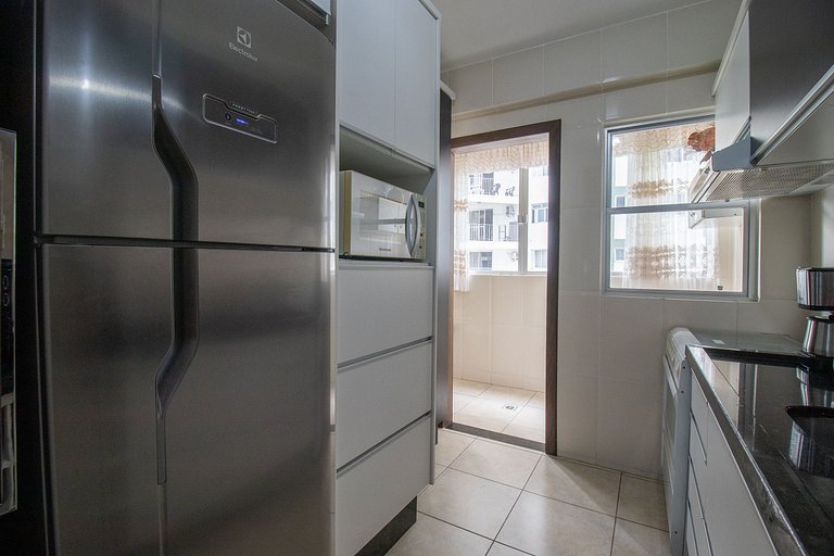 CRM38 - 2Dorm, Climatizado, Centro, Garagem, Wi-fi