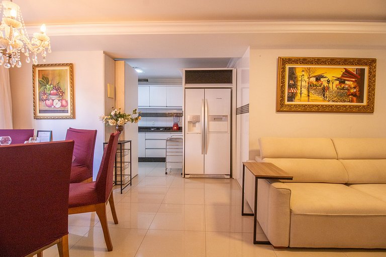 CIA25 - Av. Brasil, 3Dorm, Quadra Mar, Wi-fi