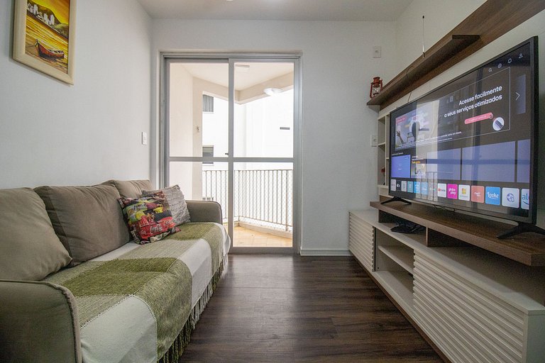 CRM75 - Centro, 3Dorm, TV Smat, Garagem, Wi-fi