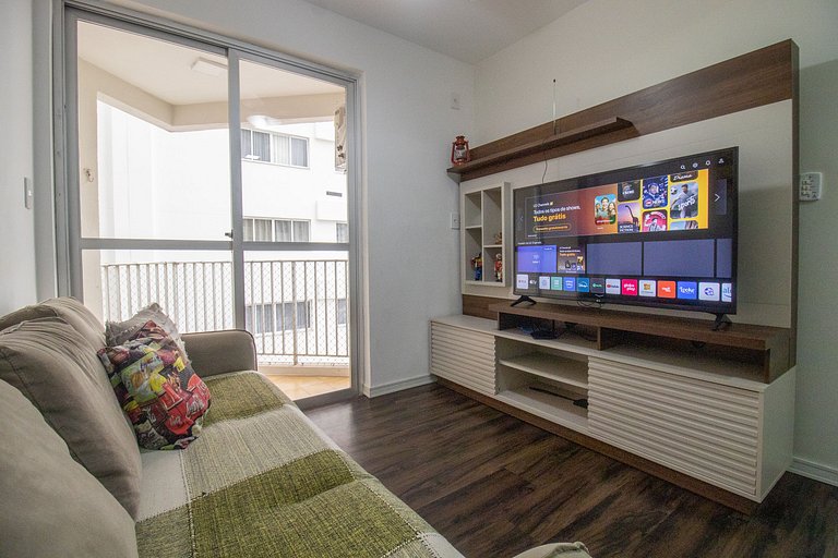 CRM75 - Centro, 3Dorm, TV Smat, Garagem, Wi-fi