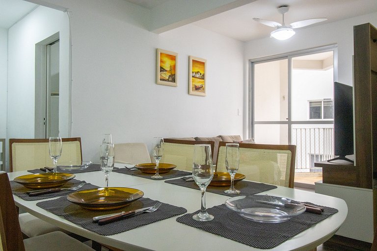 CRM75 - Centro, 3Dorm, TV Smat, Garagem, Wi-fi